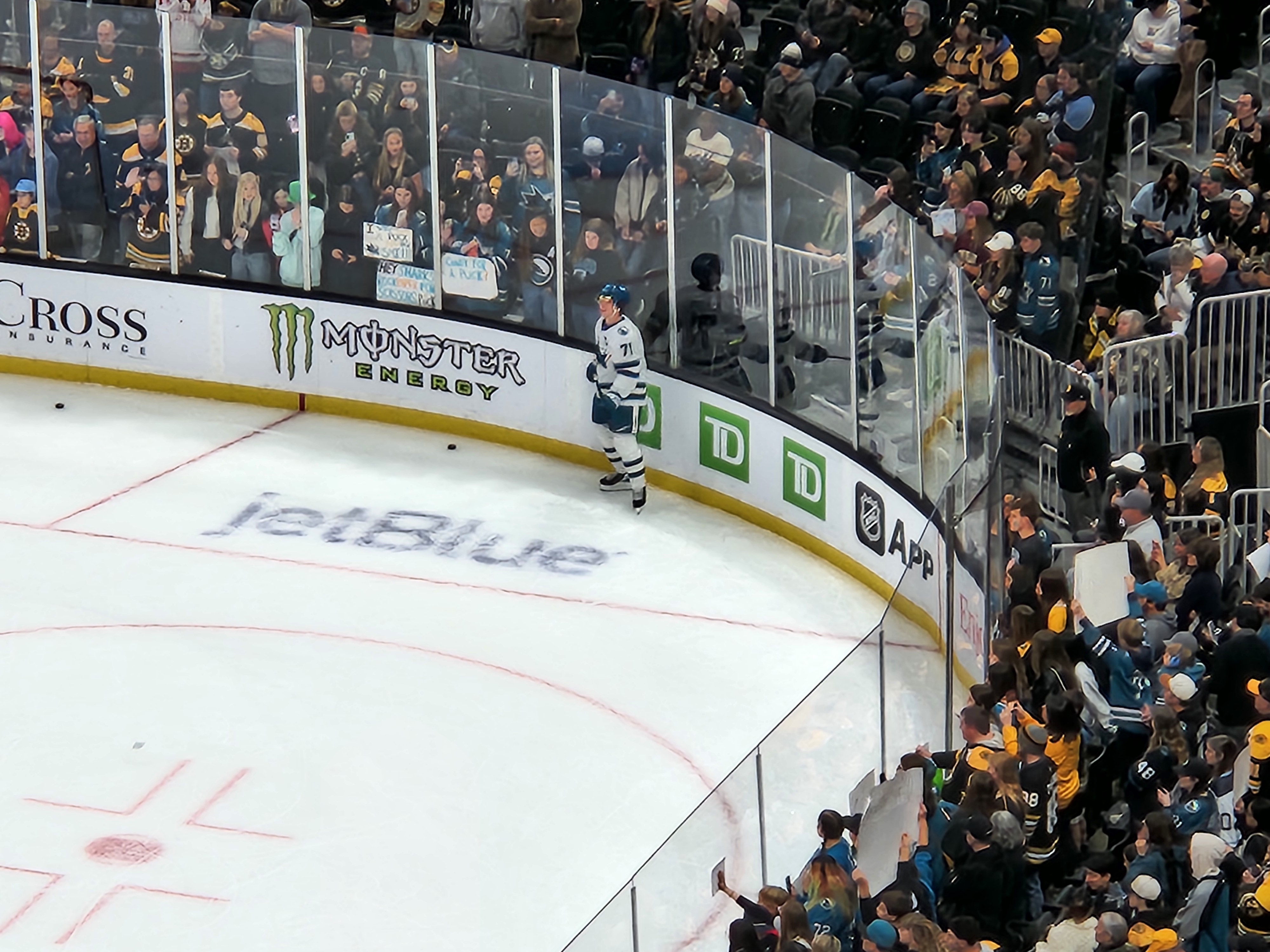 Bruins vs. Sharks – Rink Rap with Mick Colageo